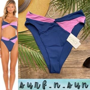 L*Space Colorblock Nancy Lee Bitsy Bikini Bottom